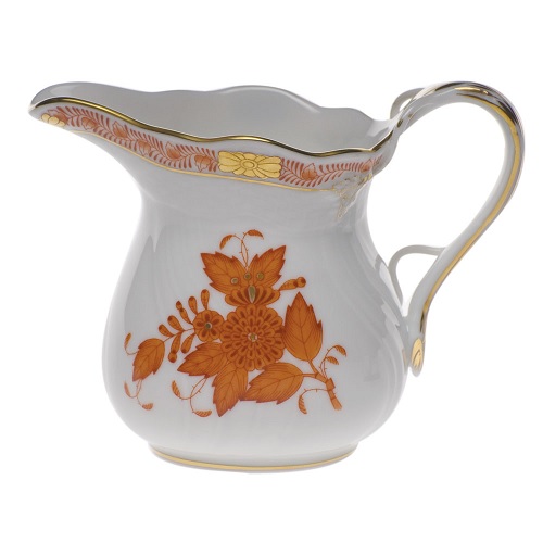 Herend Chinese Bouquet Rust Creamer