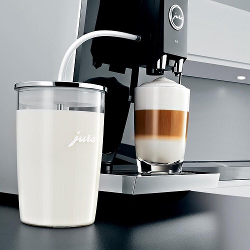 Jura Glass Milk Container