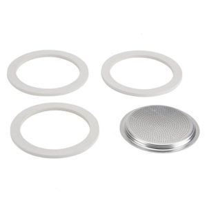 Bialetti Moka 9-Cup Gasket/Filter Replacement Parts