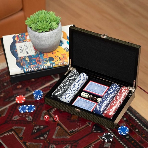 Bay Berk Carbon Fiber Poker Set Berings