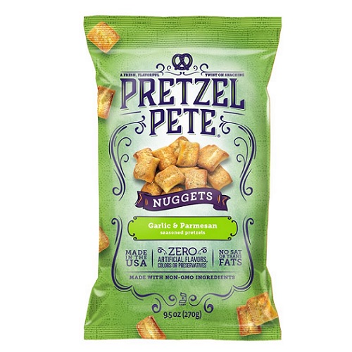 Pretzel Pete Garlic Parmesan Nuggets 9.5 Oz.