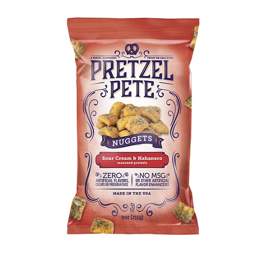 Pretzel Pete Sour Cream & Habanero Nuggets