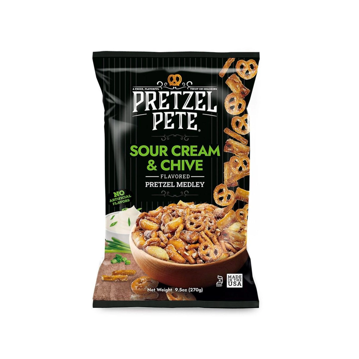 Pretzel Pete Sour Cream and Chive Medley