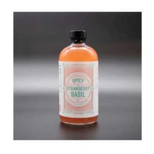 Spicy Strawberry Basil Cocktail Mixer