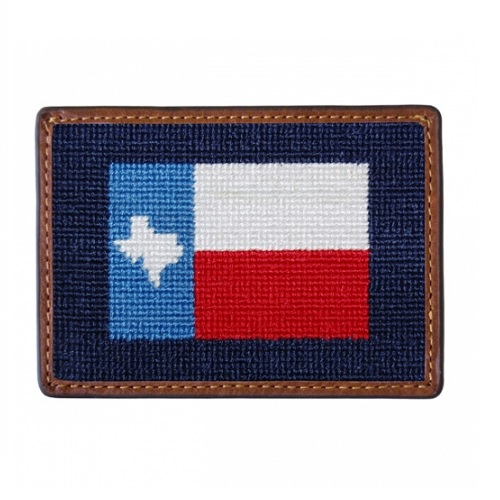 Smathers & Branson Texas Flag Card Wallet