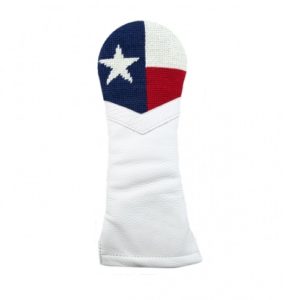 Smathers & Branson Big Texas Flag Needlepoint Golf Headcover (Hybrid)