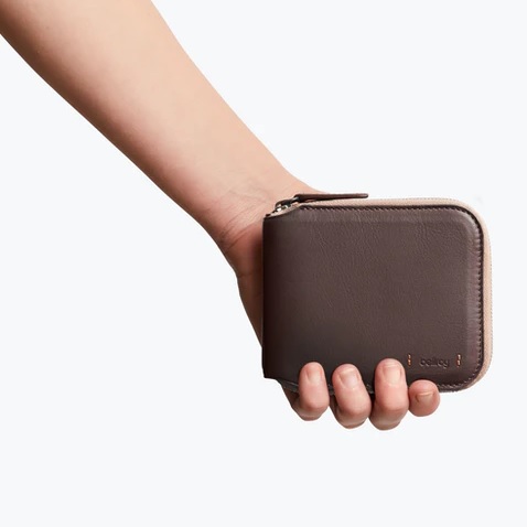 The Square Zip Wallet