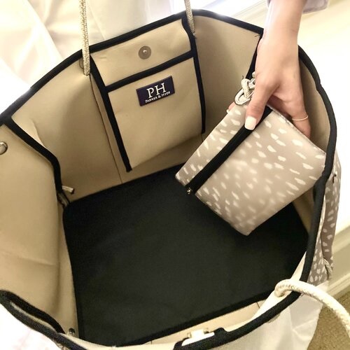 Parker & Hyde Neoprene Tan Fawn Tote