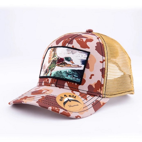 Green Head Duck Trucker Hat
