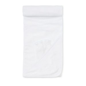 Kissy Kissy Basic Hooded Towel With Mitts - White