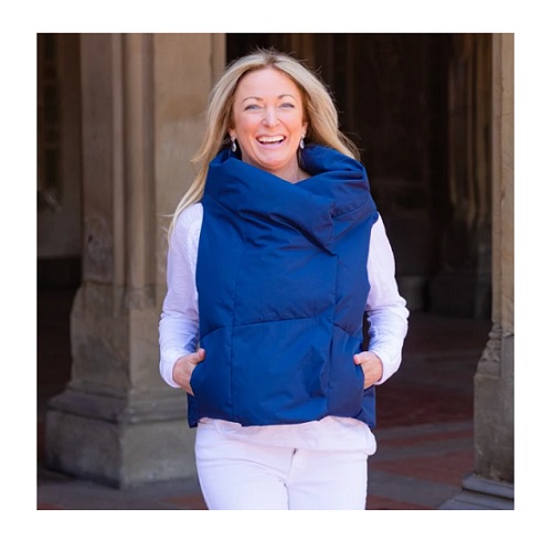 Pretty Rugged Waterproof Pretty Puffer Vest - Navy - S/M