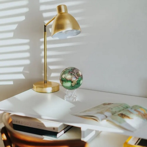 Mova Antique Terrestrial Globe 4.5" - Green