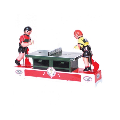 Alexander Taron Collectible Tin Toy - Ping Pong Players