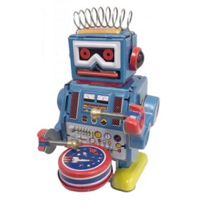 Alexander Taron Collectible Tin Toy - Robot