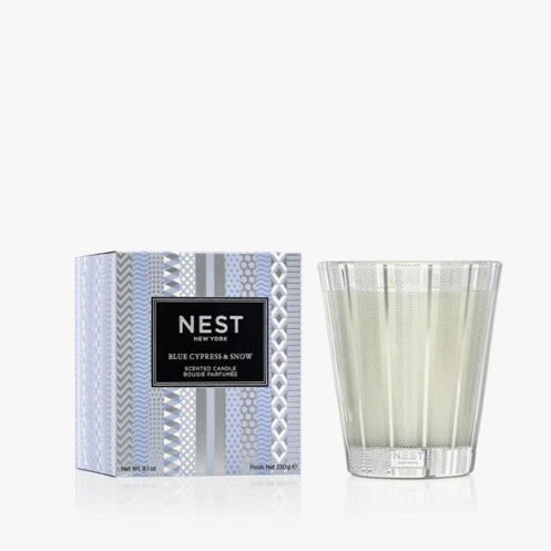 Nest Blue Cypress & Snow Classic Candle