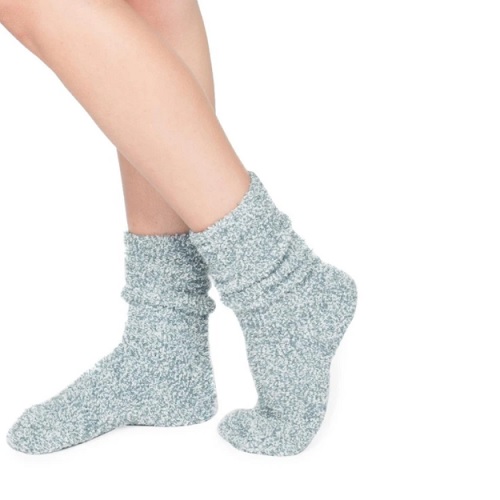 CozyChic Heathered Women's Socks - Blue