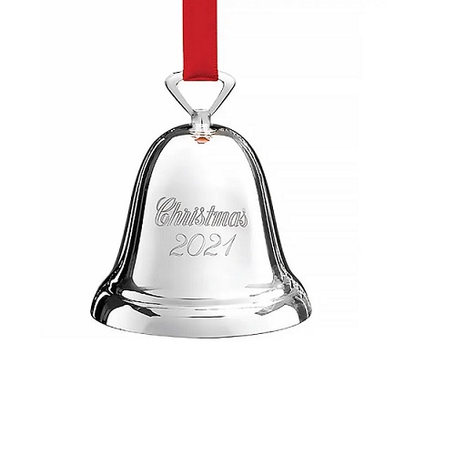 Reed & Barton Christmas 2021 Bell Ornament