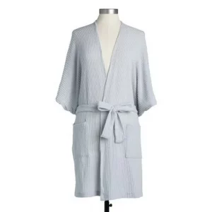 Demdaco Blue Robe and Swaddle Bundle
