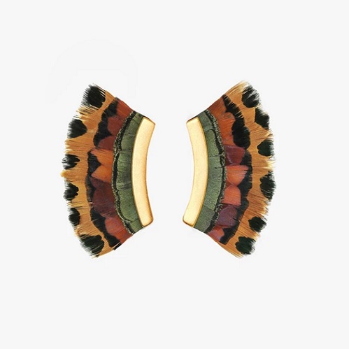Brackish Fairfax Crescent Earrings