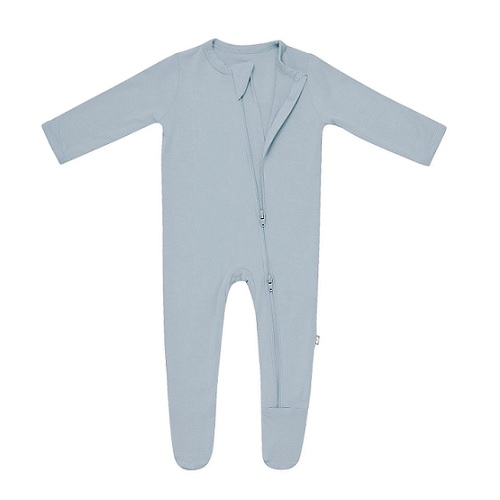Kyte Baby Zippered Footie - Fog