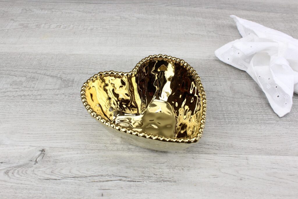 Pampa Bay Gold Heart Bowl