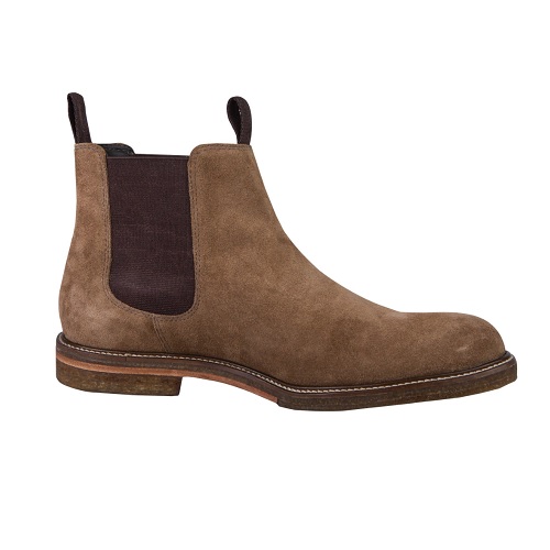 Highland Chelsea Boot - Tan Suede