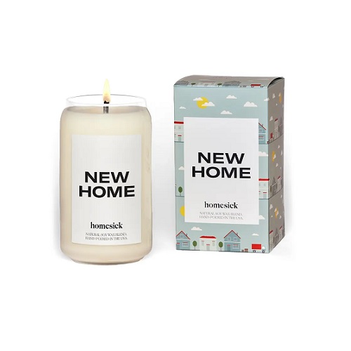 Homesick Hand-Poured Soy Wax Scented Candle - New Home 13.75 oz