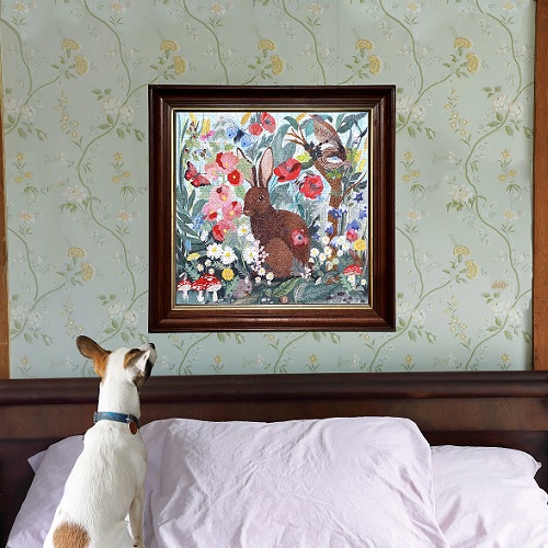 Poppy Bunny 1000 Piece Puzzle