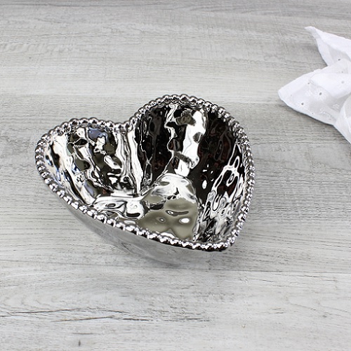 Pampa Bay Love Is In The Air Silver Bowl - Medium