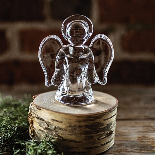 Simon Pearce Small Glass Angel