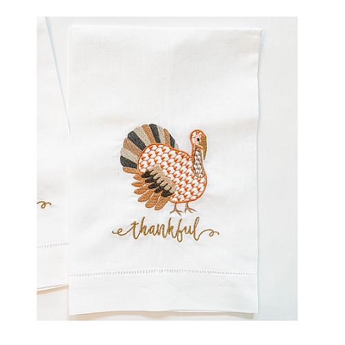 Thankful Turkey Guest Towel