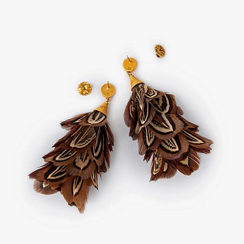 Brackish Marjan Statement Earrings