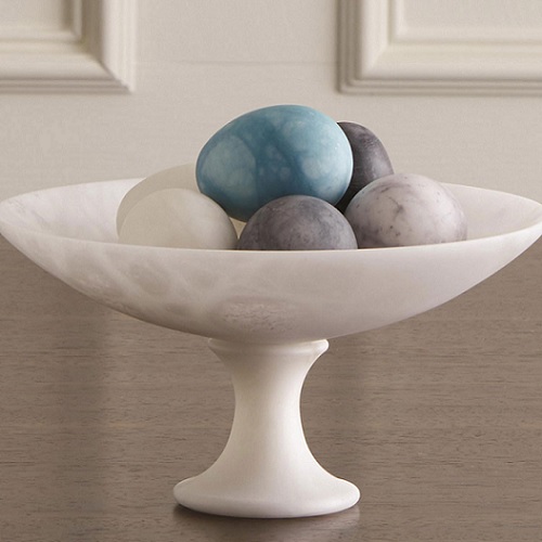Alabaster Compote - Medium