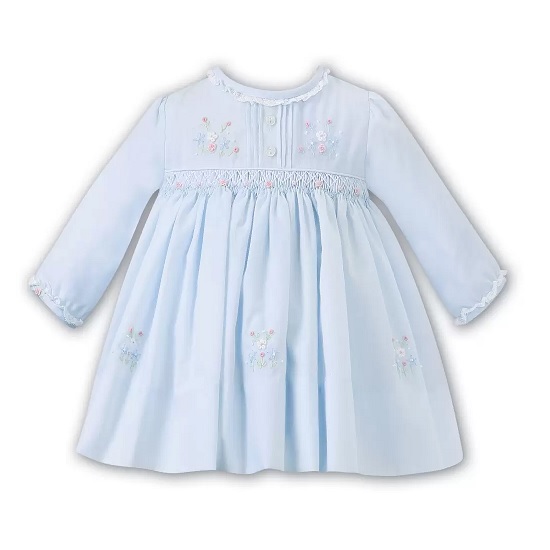 SARAH LOUISE  - Smock Dress - Blue main image 1