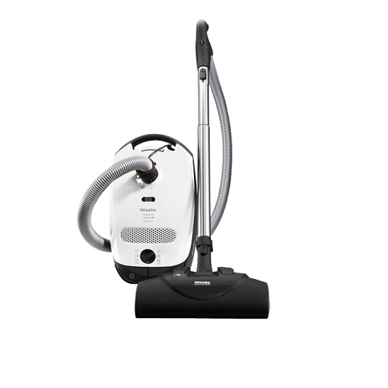 Miele Classic C1 Cat & Dog Canister Powerline Vacuum - Lotus White