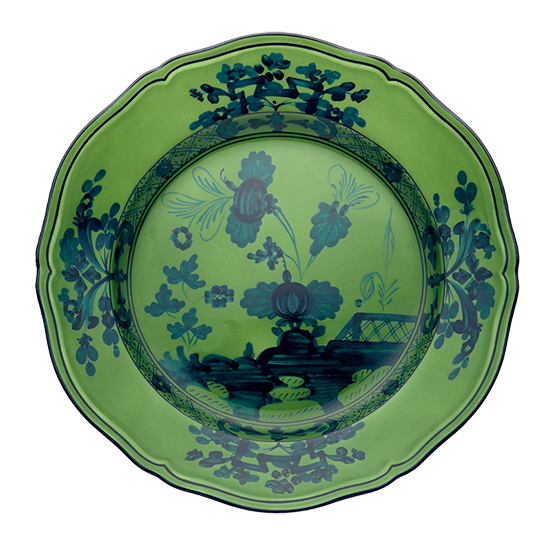 Ginori 1735 Oriente Italiano Dinner Plate - Malachite