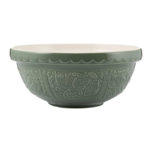 Mason Cash In The Forest S18 Owl Green Mixing Bowl
