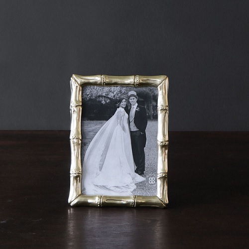 Beatriz Ball Sierra Modern Bamboo 5x7 Gold Frame