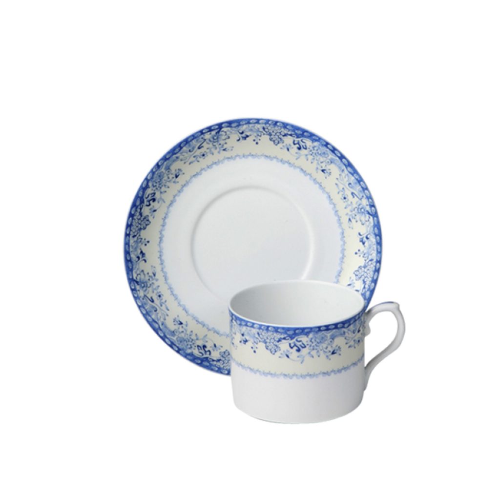 Mottahedeh Virginia Blue Cup & Saucer