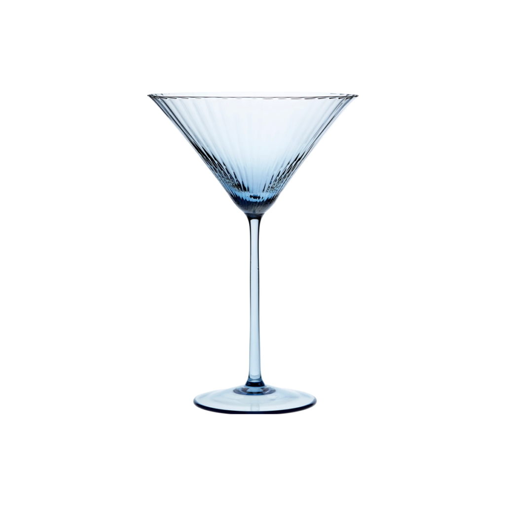 Caskata Quinn Martini Glass Ocean Berings