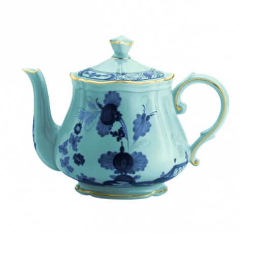 Ginori Oriente Italiano Teapot - Iris