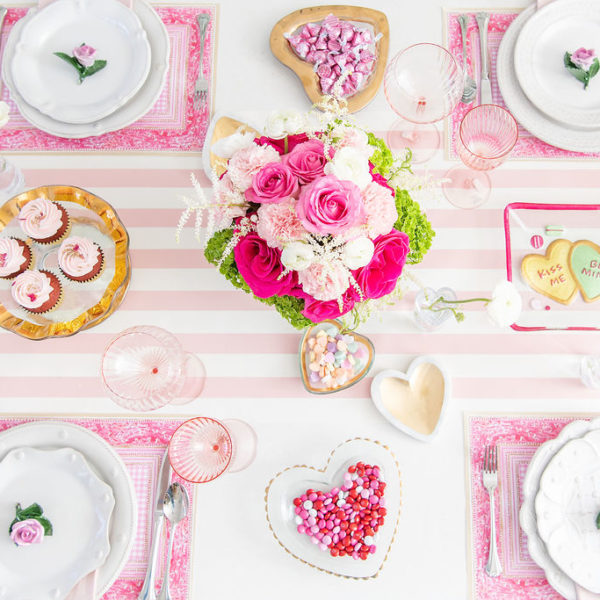 Share the love this Valentine's Day with a sweet sitdown meal. Photo by Kate Robinson Photography.