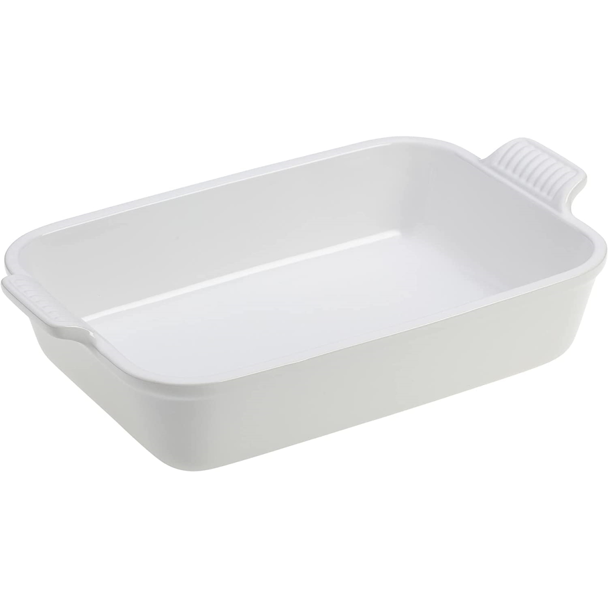 Le Creuset Heritage 4 Qt Rectangular Dish - White