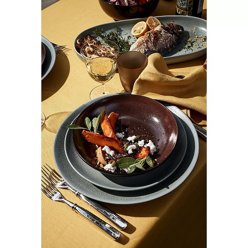 L'Objet Terra Dinner Plate - Seafoam