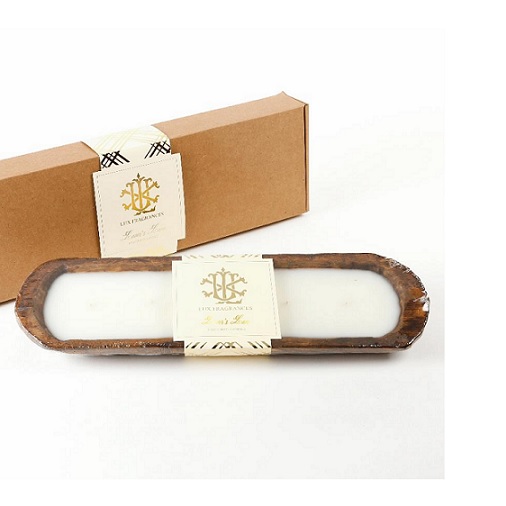 Lux Lover's Lane 5 Wick Dough Bowl Candle Berings