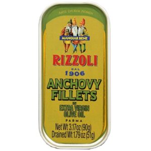 Anchovy Fillets in Extra Virgin Olive Oil - tin - 3.17oz