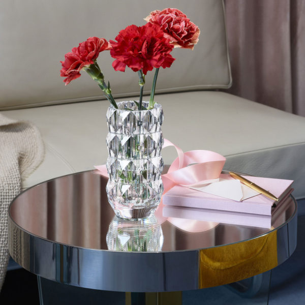 Baccarat Louxor Small Round Vase - Clear