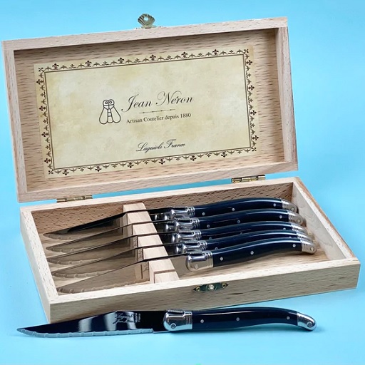 Laguiole Knives Set - Black