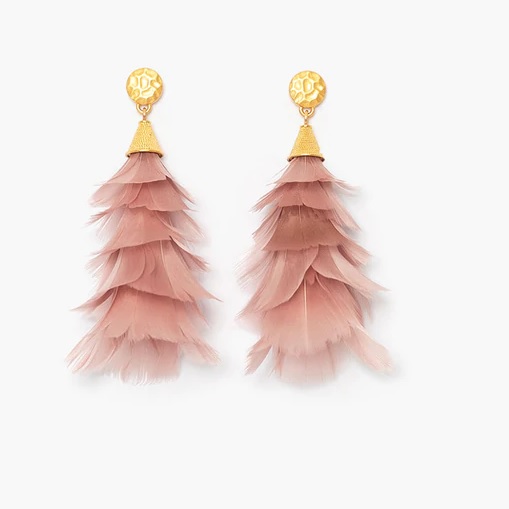 Brackish Snow Queen Statement Earrings