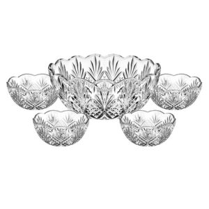 Godinger Dublin Crystal 5Pc Serving Set